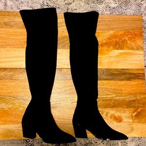 Thigh high boots by Thursday boot company!